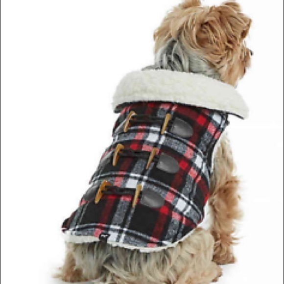 Other - Bee & Willow NWOT plaid dog winter sherpa coat